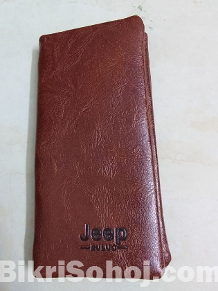 Men's long wallet